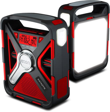 ETON Quest DAB+ Noodradio - Rood / Zwart (Red / Black)