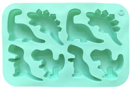 KimDo - Siliconen Dino Mal - 8 Vormen - Bakvormen -Dinosaurus - Cakevorm - Bakken