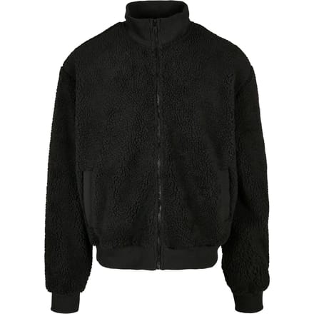 Urban Classics - Boxy Sherpa Jacket - M - Zwart