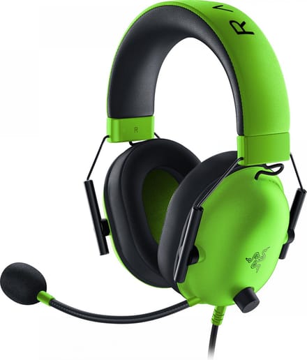 Razer Blackshark V2 X Headset - Green (PS4/PC/MAC/Xbox One/Switch/Mobile)