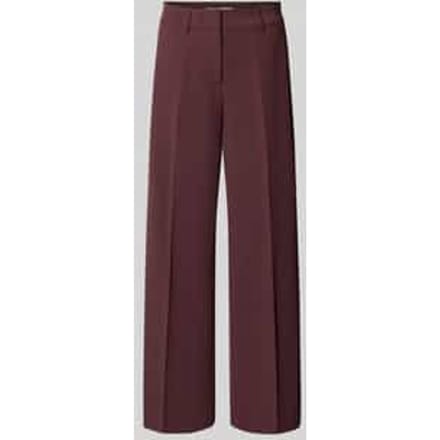 Regular fit wijdte broek met persplooien model 'KALINA'