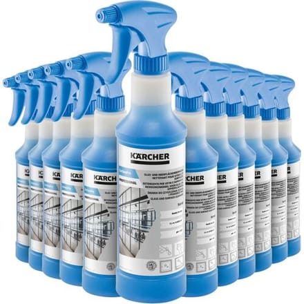 (12 stuks) Kärcher glas- en oppervlaktereiniger Sural - 500ml
