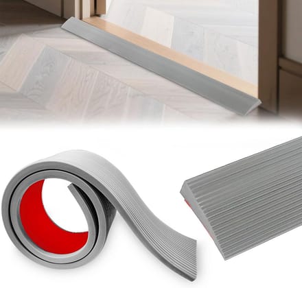 Drempelhelling PVC 100x5.5x1.6 cm - Antislip Oprit voor Rolstoel, Rollator en Scooter