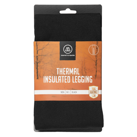 Morethansocks - Thermolegging heren - Maat M t/m XXL - 1-Pack - thermokleding heren - thermo onder legging - legging thermo