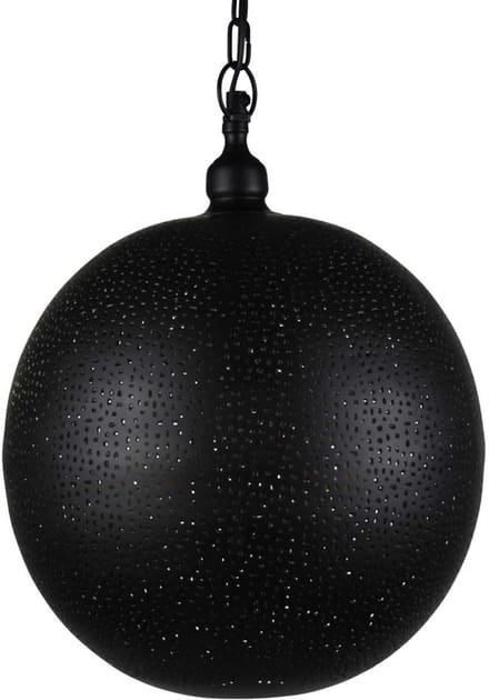 Safaary - Arabische Hanglamp Amaira Zwart Goud Ø 30 x 40cm