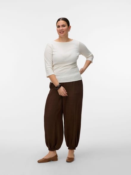Vero Moda Curve Broeken VMCLIFINA High waist Broek