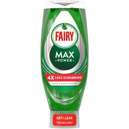 Fairy Vloeibaar Max Power Vaatwasmiddel - 640 ml