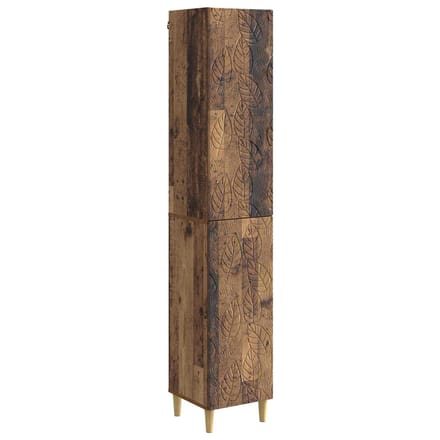 vidaXL - Kast - Set - 2 - st - Bewerkt - hout