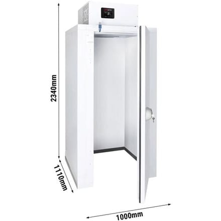 GGM Gastro Kompakte Kühlzelle - 1000x1100mm - 1,59m³ Wit