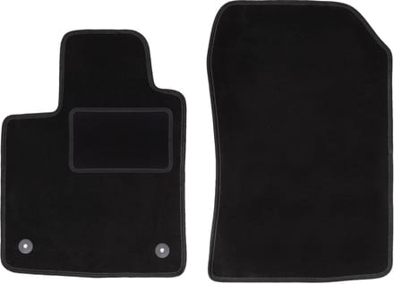 Voormatten zwart voor: Renault Twingo II hatchback (2007-2014)