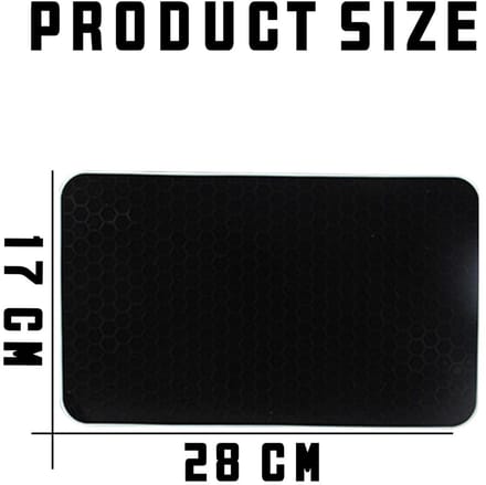 Universele anti-slip mat voor dashboard - multifunctionele auto antislipmat voor mobiele telefoon en sleutels .