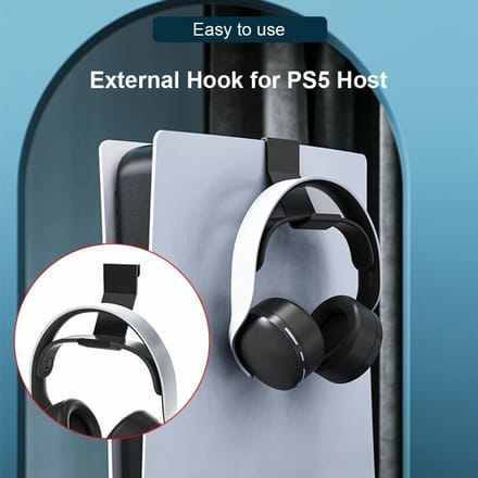 CHPN -Haakje - Haakje voor spelcomputer - Koptelefoonhaakje - Controllerhouder - 2 Stuks - Game Accessoires - Geschikt voor PS5 -