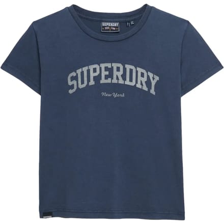 Superdry - Athletic Essentials T-shirt met slanke pasvorm - Dames - T-shirts
