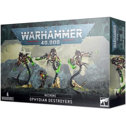 Beeldje Games Workshop Warhammer 40k - Necron Destroyers Ophydiens