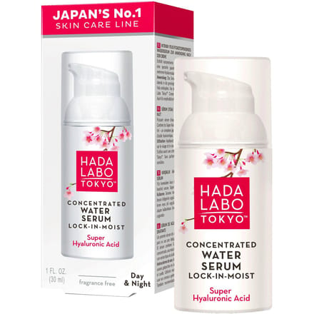 Hada Labo Tokyo Geconcentreerd Water Serum Lock-in-Moist - Dag & Nachtcrème - 30ml