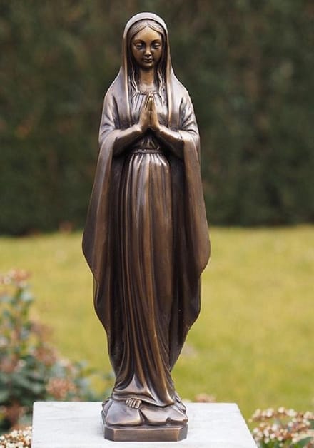 Bronzen Beelden:   Maria  48 cm
