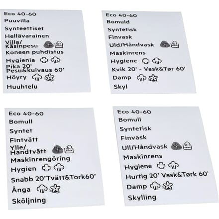 AEG programmaplaat, knop, zelfklevend 140088450105