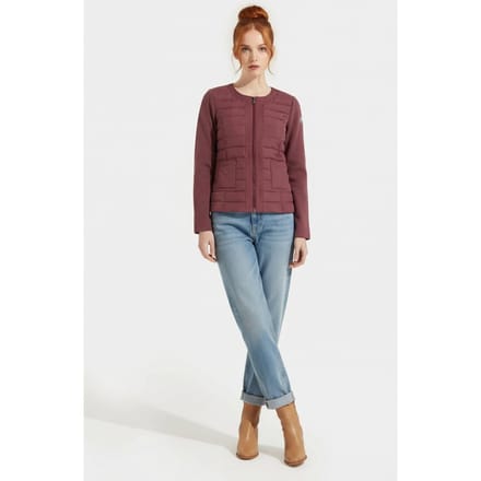 JOTT Almeria Down Jacket Burgundy Größe: M | Winterjacken Outlet | Damen | Braun