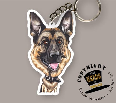 Sleutelhanger Hond Duitse Herder