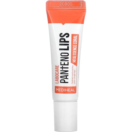 MEDIHEAL, Labocare Panthenolips Heal Sense Coral, 10ml white