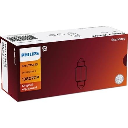 P27/7w lamp PHILIPS C18W Standard 24V, 18W