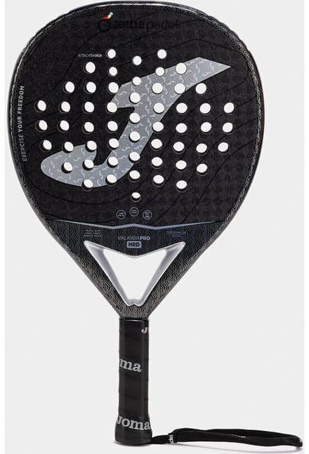 Joma Valkiria Pro Hrd Padelracket - Zwart / Grijs | Maat: UNI