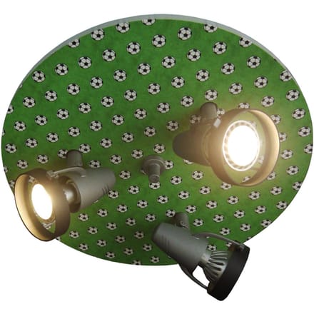 Niermann Standby Plafondlamp Voetballen, 3-lamps