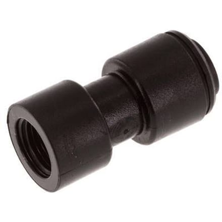 6mm x G1/8'' POM Insteekfitting Binnendraad NBR [2 Stuks]