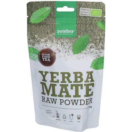 Purasana Yerba Maté Thee Poeder - 102 gr