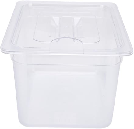 Dailygoods- Sous Vide Container 12L - Slowcooker Container - Voedselopslagcontainer - Temperatuur tot 100°C - Stevig Plastic - Ruim Ontwerp
