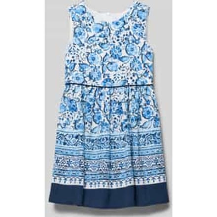 regular fit jack van viscosemix met bloemige all-over print