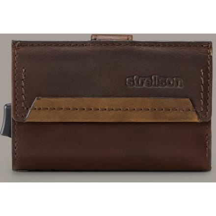 strellson Portemonnee Camden C-Three E-Cage Darkbrown Donkerbruin