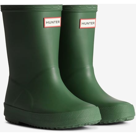 Hunter Kids First (Matte) Rubber Kinderen Groene Standaard Wellingtonlaarzen