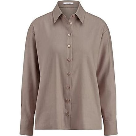 Lange blouse Van Peter Hahn beige