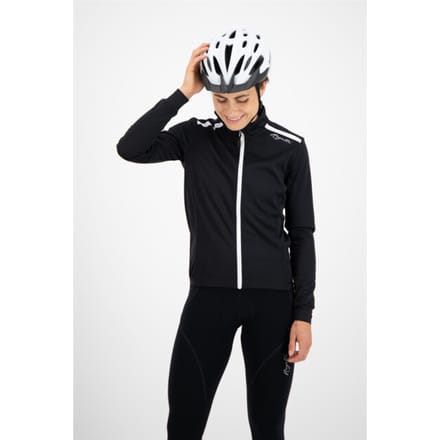 Rogelli Pesara Dames Fietsjack Winter - Achterzak - Zwart/Wit