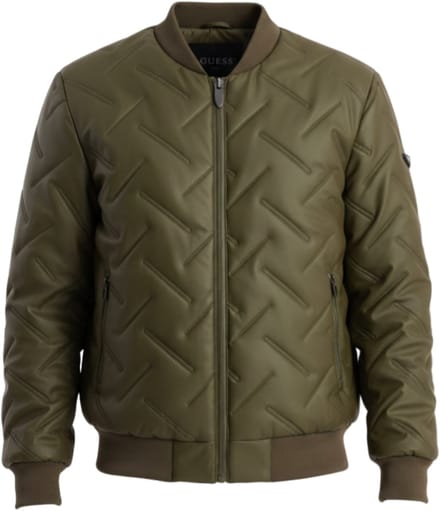 OMBRE Jas - Rits - Effen Donkere olijf S