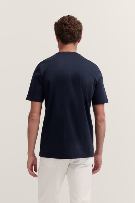 Bugatti Herren Katoenen T-shirt