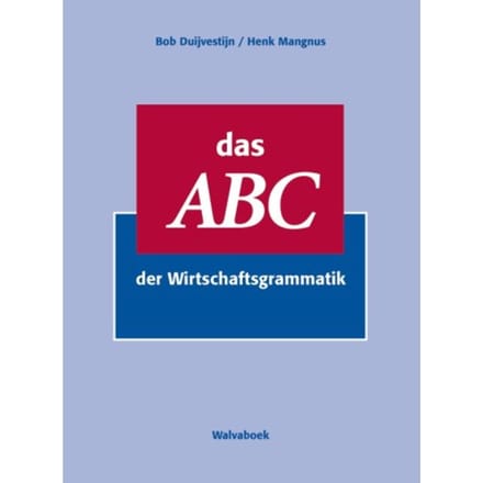 Das Abc Der Wirtschaftsgrammatik - Duijvestijn