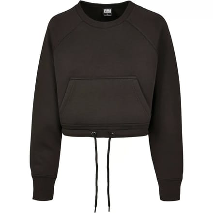 Urban Klassiek Oversized T-shirt voor vrouwen oversized crew katoen