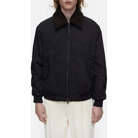 Closed Flight Jacket Ebony Taglia: S | Bomber Outlet | Uomo | Nero