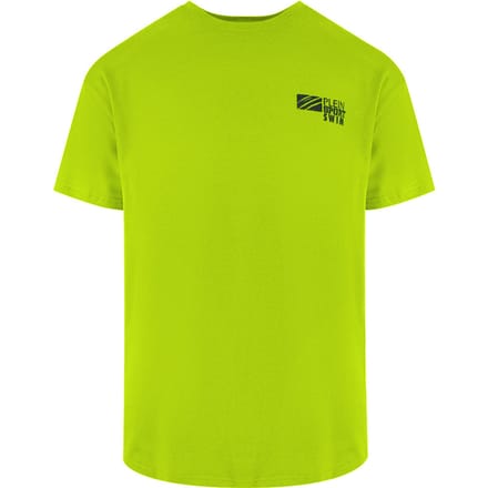 Basis Korte Mouwen Logo T-shirt in Geel