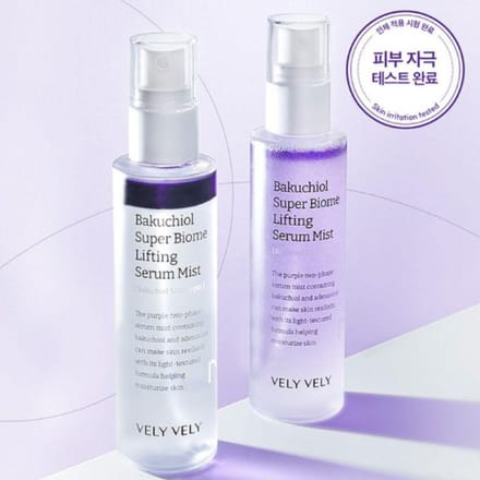 VELY VELY Bakuchiol Super Biome Lifting Serum Mist 100ml white