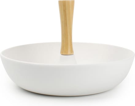 Yong Cobri Serveerschotel Wit - 20 cm breed x 5 cm hoog