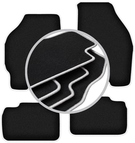 CARLUX-SILVER automatten voor: Fiat Punto II hatchback (1999-2010)