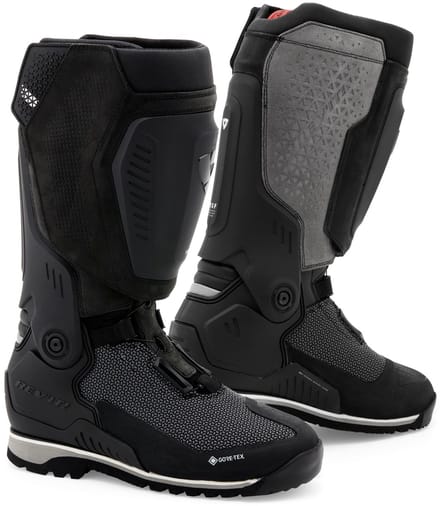 REV'IT! Expedition GTX Laarzen Zwart Grijs - Maat 41 - Laars