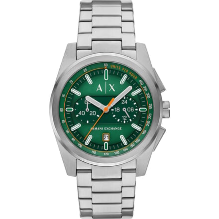 Armani Exchange AX2862 Heren Horloge 42mm - Zilverkleurig