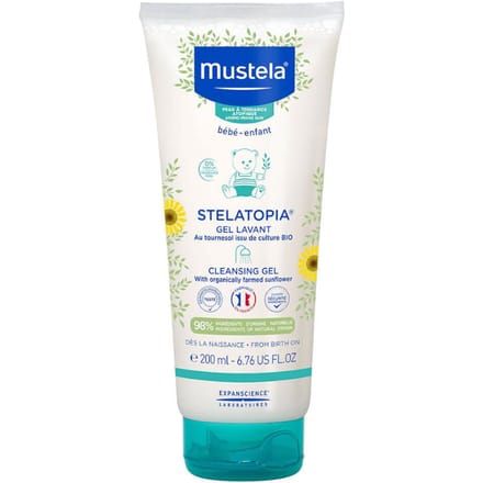 Mustela Bebe Stelatopia Cleansing Gel200 ml.