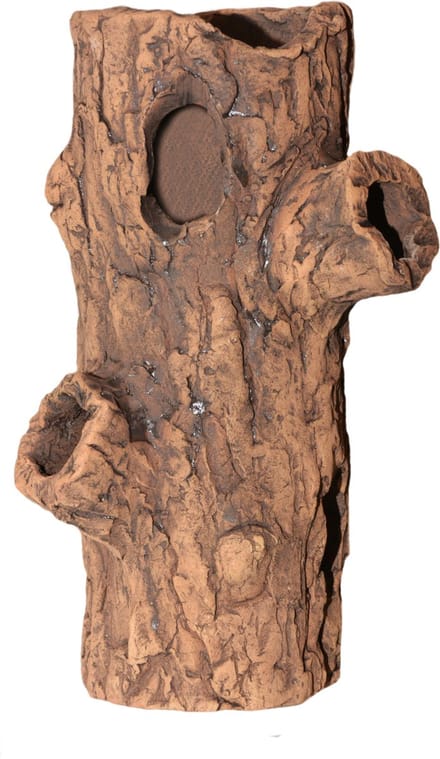 Ceramicnature Terrarium Log 8 X 22 Cm Keramiek Bruin