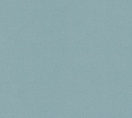 TEXTIELLOOK BEHANG | Basic Uni - Blauw turquoise - A.S. Création Pure Elegance