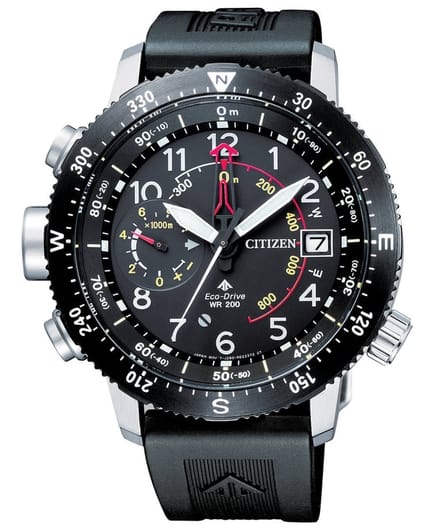 Citizen Promaster BN4044-15E Horloge - Rubber - Zwart - Ø 45 mm